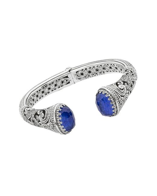 Konstantino Blue Silver Lapis Bracelet