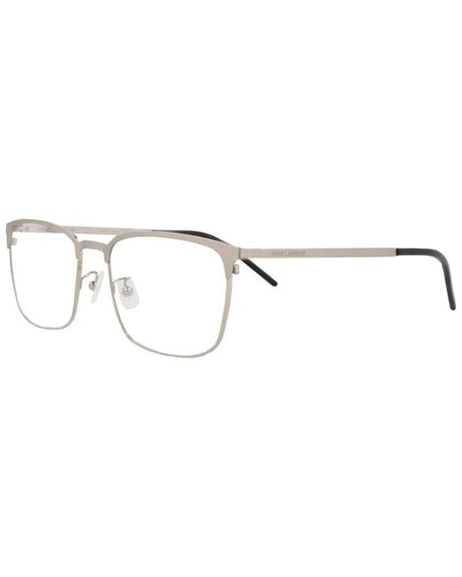 Saint Laurent Metallic Sl378Fslim 56Mm Optical Frames