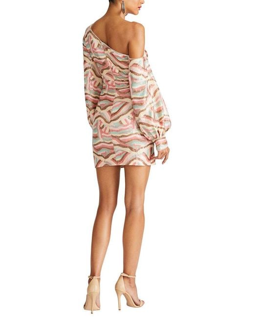 Halston Heritage Pink Kimora Dress