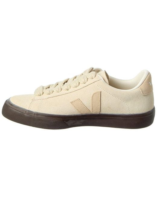 Veja White Campo Suede Sneaker