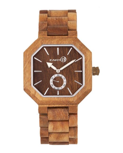 Earth Wood Brown Unisex Acadia Watch