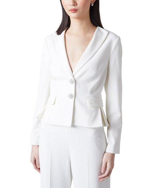 L.K.Bennett White Adele Jacket