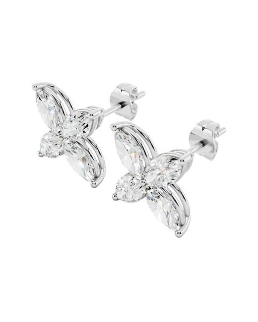 Sabrina Designs Lab Grown Diamonds Metallic 14K 1.68 Ct. Tw. Lab-Grown Diamond Stud Earring