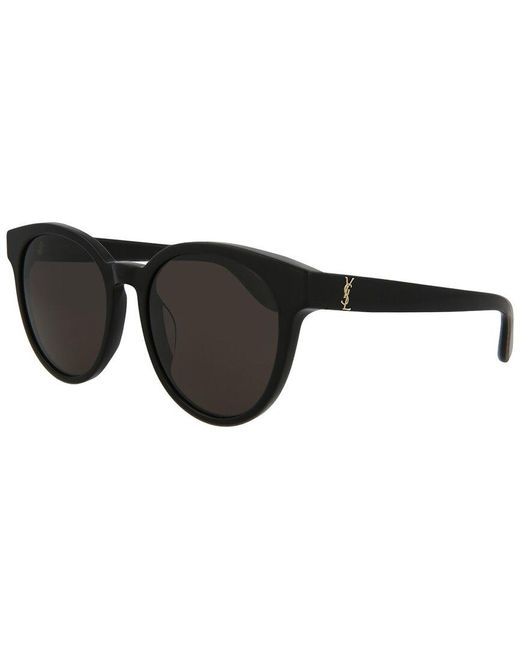 Saint Laurent Black Slm25k 56mm Sunglasses