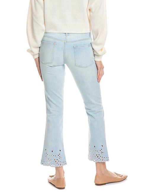 7 For All Mankind Blue Clarity Curvy Bootcut Jean