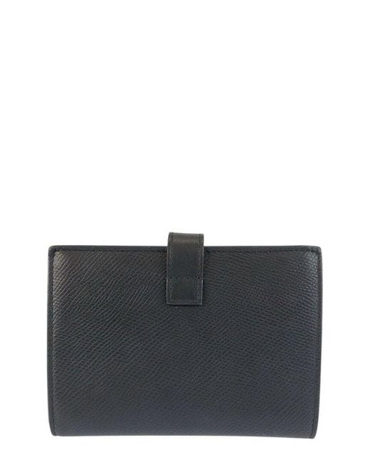 Céline Black Medium Strap Wallet (authentic Pre-loved)