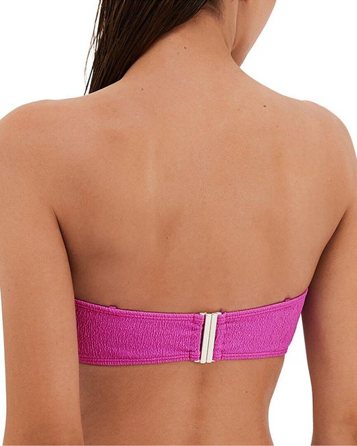 ViX Purple Jill Bandeau Top