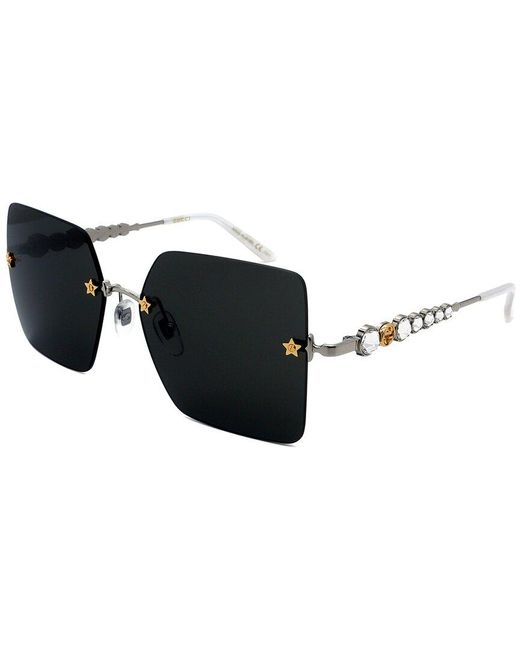Gucci Metallic GG0644S 001 Women's Sunglasses