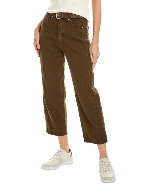To My Lovers Natural Belted Pant