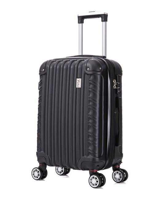 Bronco Polo Capri 3Pc Lightweight Hardside Expandable Luggage Set