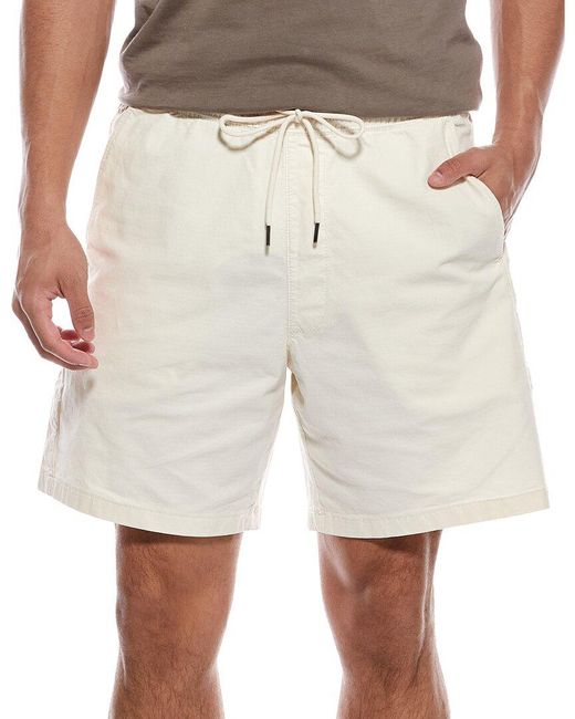 Hudson Natural Drawstring Short for men