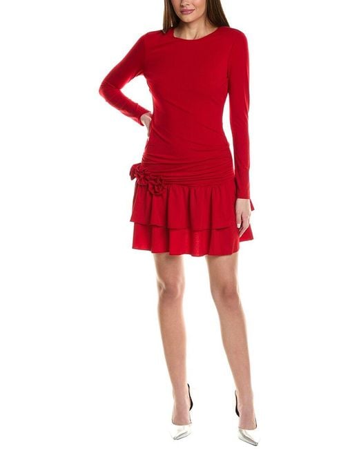Alexia Admor Red Pluto A-line Dress