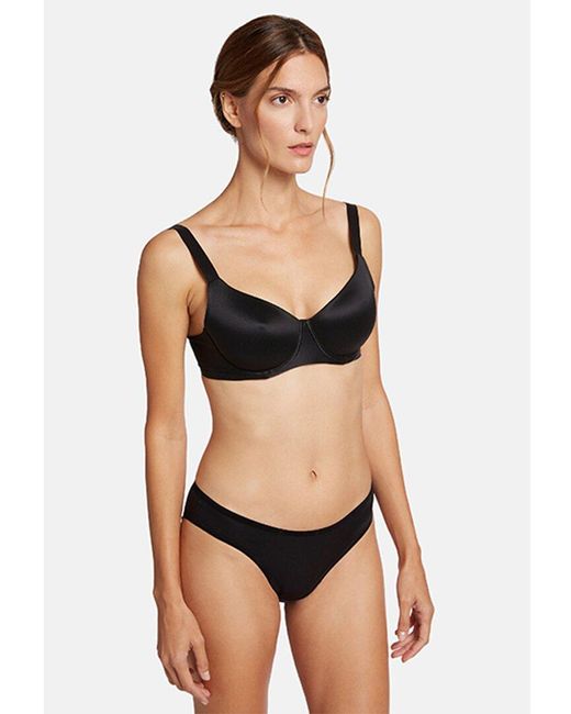 Wolford Black Sheer Touch Tanga
