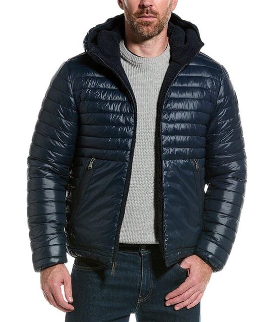 Pajar Blue Kai Lightweight Reversible Puffer Jacket for men