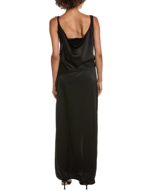 Halston Heritage Black Nomi Gown