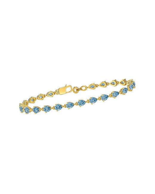 Lab Grown Diamonds White 14K 3.68 Ct. Tw. Lab-Grown Diamond Tennis Bracelet