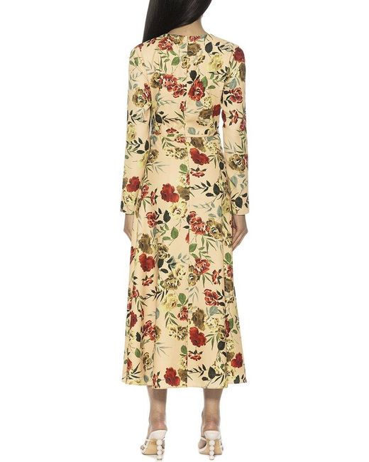 Alexia Admor Metallic Ophelia A-Line Dress