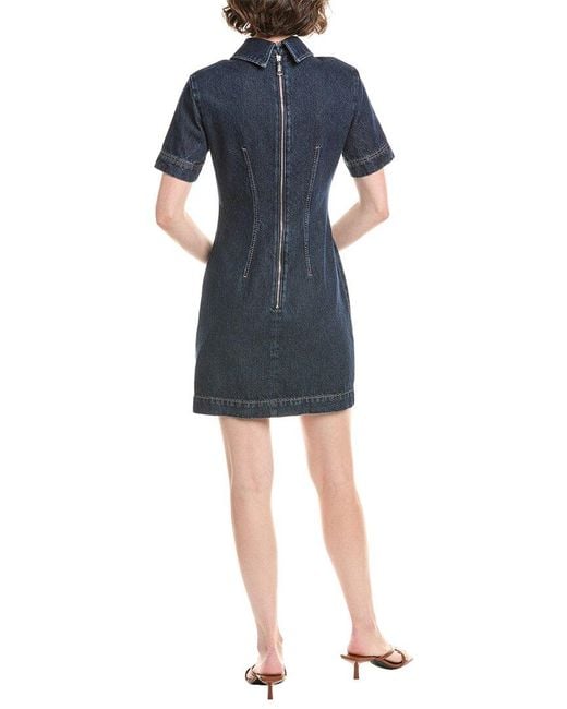 Sportmax Blue Douglass Sheath Dress