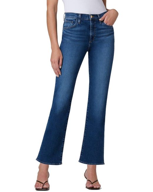 Joe's Jeans Blue The Callie Energy Cropped Boot Cut Jean