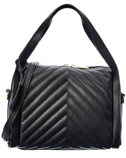 Persaman New York Maria 62 Quilted Leather Shoulder Bag in Black - Save ...