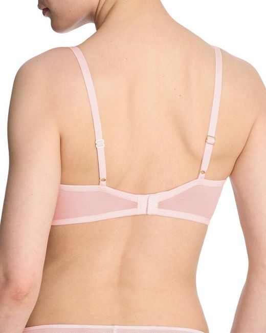 Natori Pink Flora Contour Underwire Bra