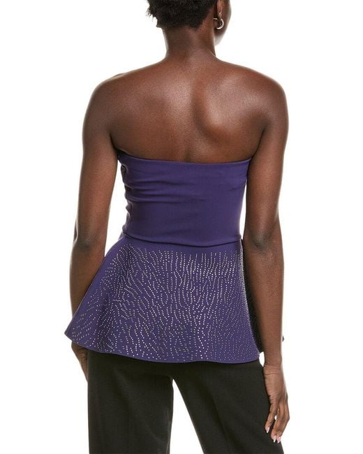 La Petite Robe Di Chiara Boni Purple Yumiko Blouse