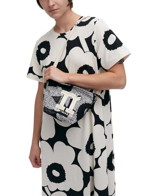 Marimekko White Marimekko Mono Mini Crossbody Unikko Satchel