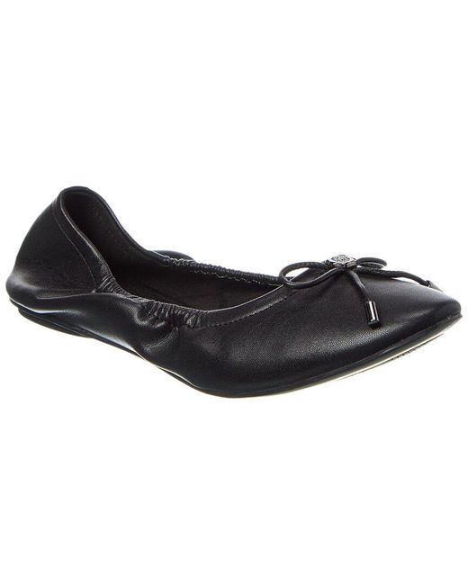 Karl Lagerfeld Black Velma Flat