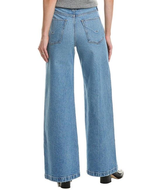 Hudson Blue Jodie Loose Fit Goddess Wide Leg Jean