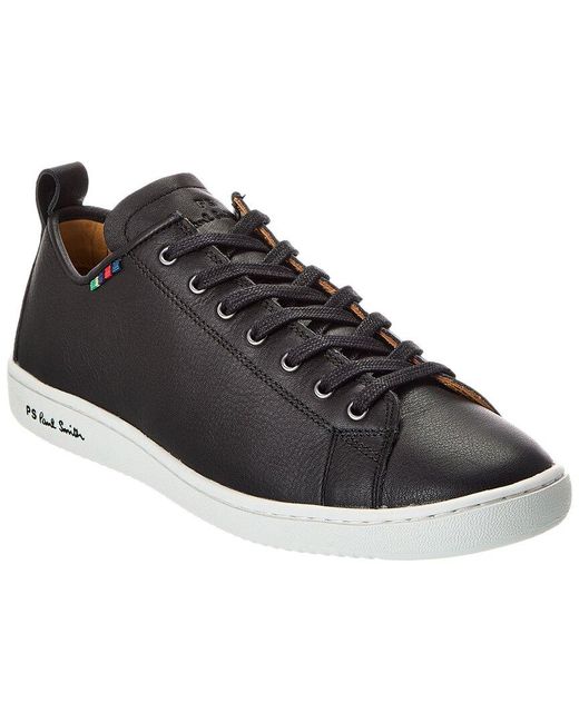 Paul Smith Black Ps By Miyata Leather Sneaker for men