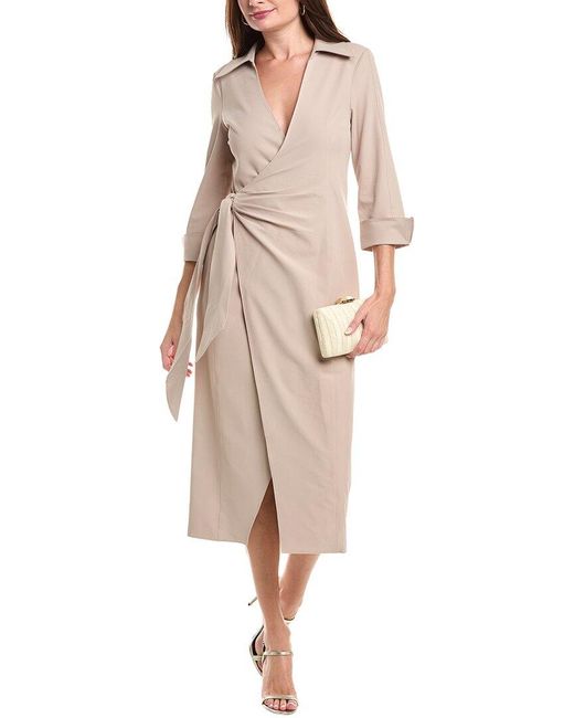 Cinq À Sept Natural Cayleigh Dress