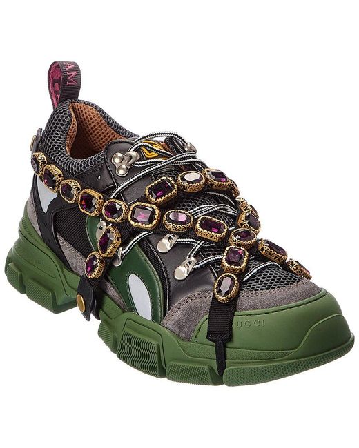 gucci green flashtrek