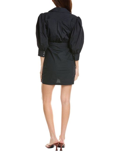 Cinq À Sept Black Macaulay Mini Dress