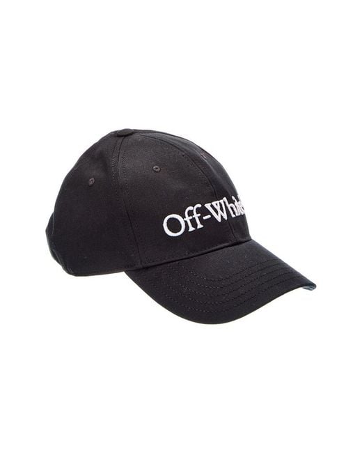 Off-White c/o Virgil Abloh Black Bookish Drill Baseball Cap for men