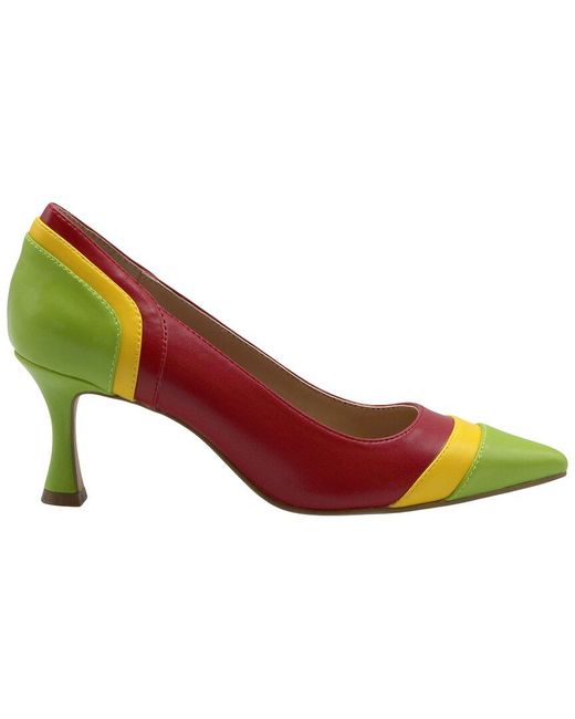 Charles David Red Aleesha Pump