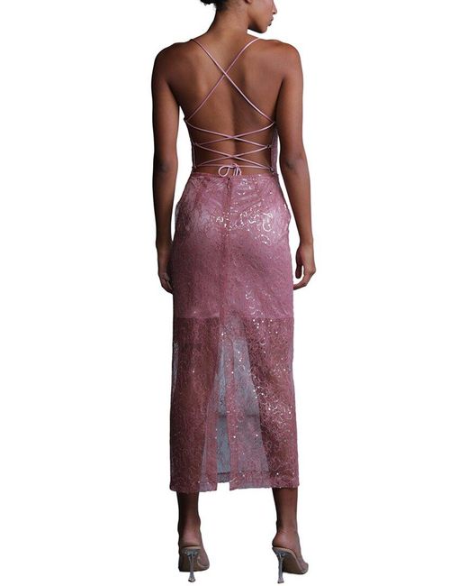 Sabina Musayev Red Cassiopeia Dress