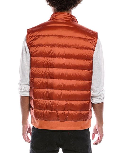 Belstaff Red Tonal Circuit Gilet for men