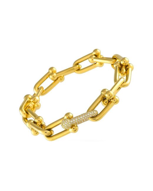 Tiffany & Co Metallic 18K 1.70 Ct. Tw. Diamond Bracelet