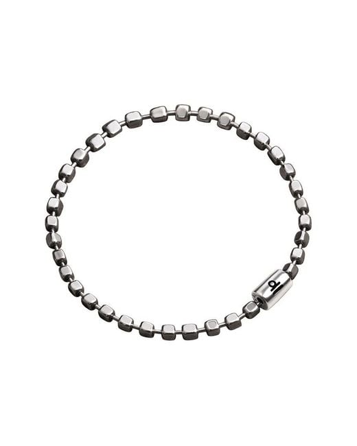 Karma and Luck Metallic Zodiac Plated Ball Chain Bracelet