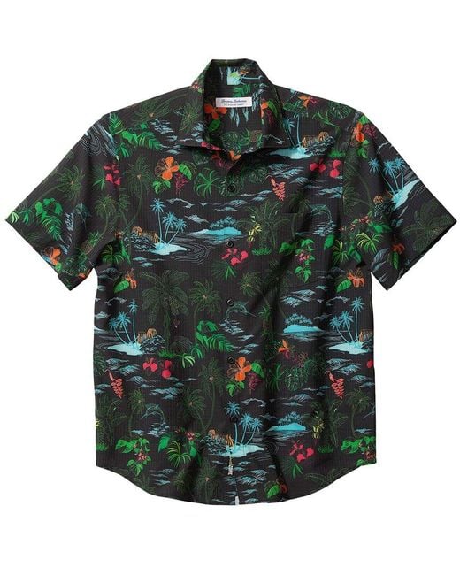 Tommy Bahama Green Bahama Coast Neon Shores Polo Shirt for men