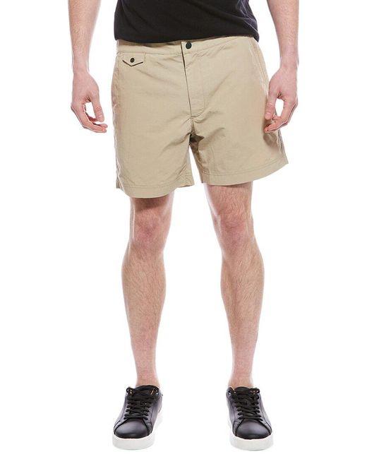Billy Reid Natural Moore Hybrid Swim Short for men