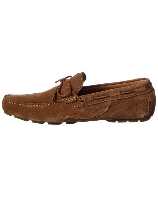 Donald J Pliner Brown Dutton02 Suede Driver for men