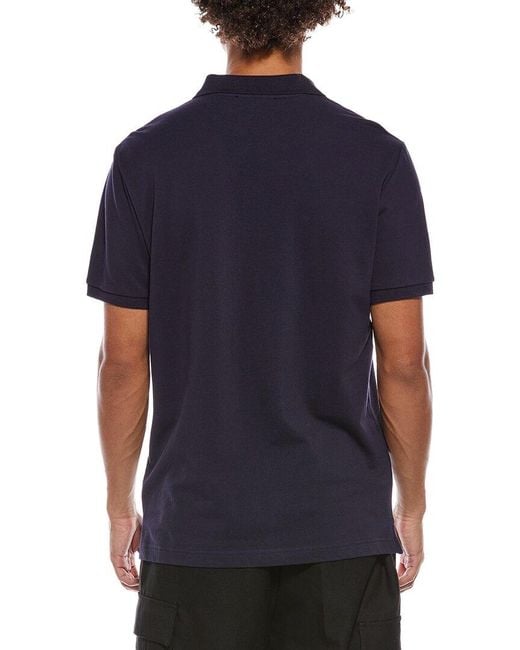 Marni Blue Logo Polo Shirt for men