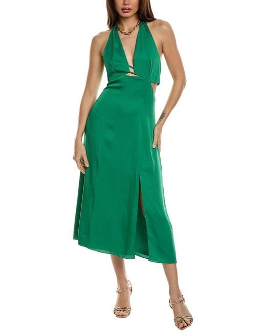 Reiss Green Layla Gown