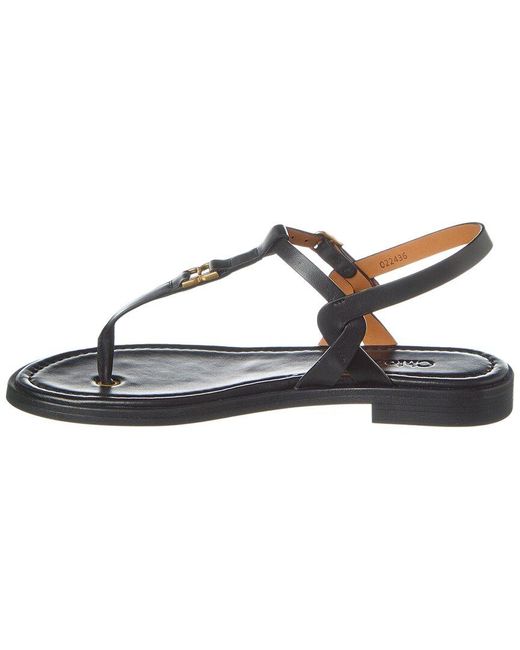 Chloé Metallic Marcie Leather Sandal
