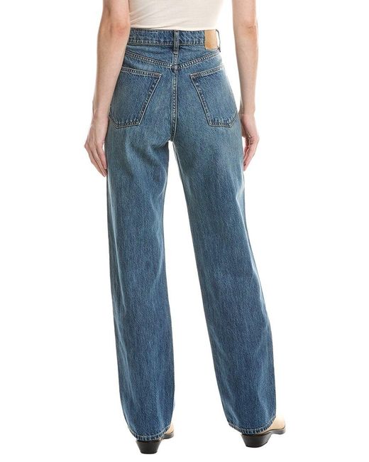 Rag & Bone Blue Shea Full Straight Jean