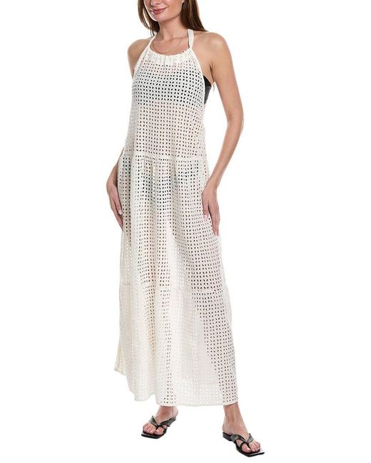 Solid & Striped White The Kai Maxi Dress