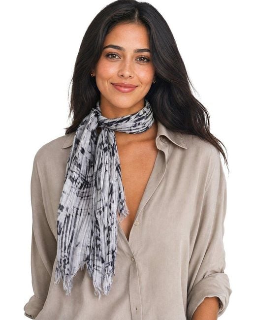 Blue Pacific Black Musical Notes Neckerchief
