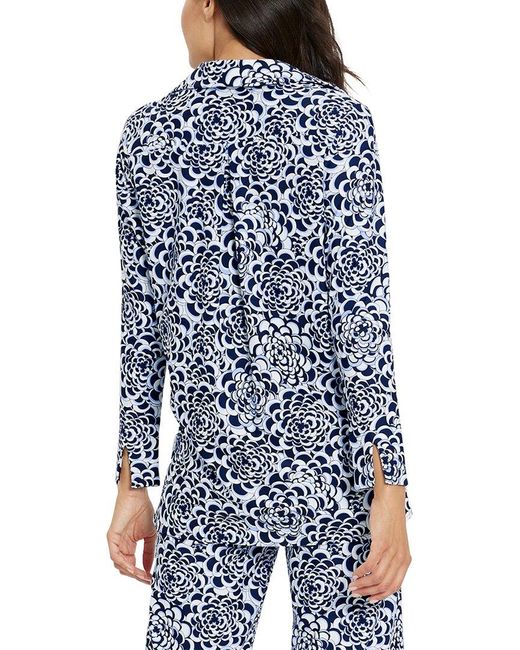 Jude Connally Blue Hadley Pullover Top
