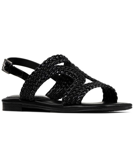Donald J Pliner Black Hector Sandal